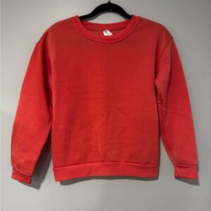 3 for $10 Just Be Coral Crewneck Sweatshirt Medium Pullover
